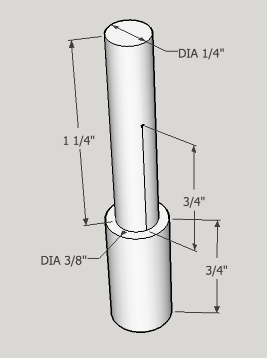 Rotary table clamp screw